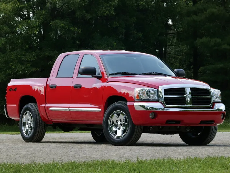 Dodge Dakota 2004, пикап, 3 поколение (08.2004 - 07.2007)