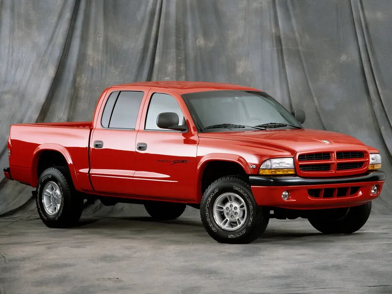 Dodge Dakota 1996, пикап, 2 поколение (07.1996 - 07.2004)