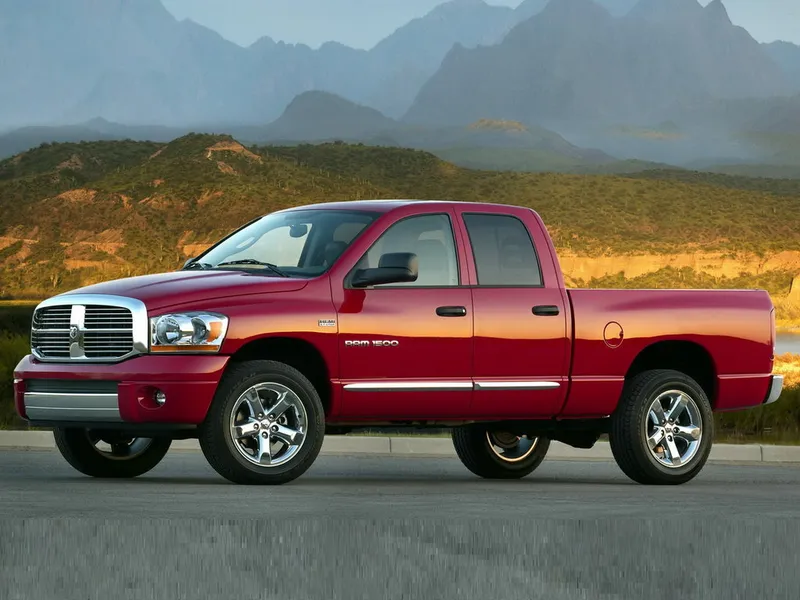 Dodge Ram рестайлинг 2006, пикап, 3 поколение, DR/DH (01.2006 - 08.2008)