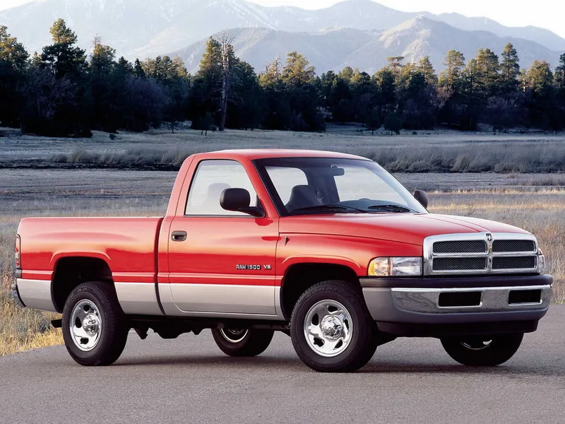 Dodge Ram 1993, пикап, 2 поколение (01.1993 - 07.2001)