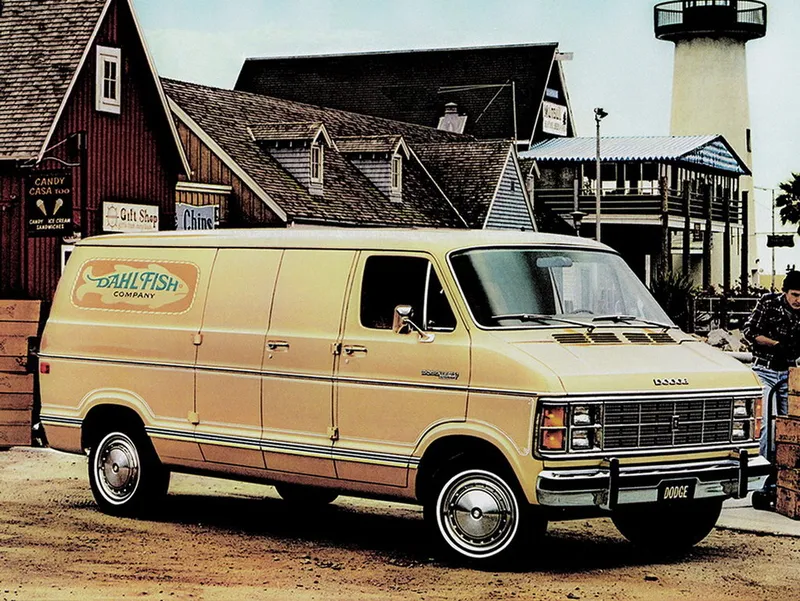 Dodge Ram Van 1978, цельнометаллический фургон, 1 поколение (05.1978 - 04.1986)