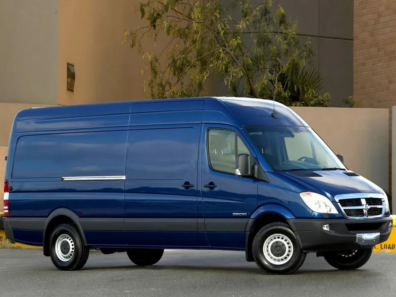 Dodge Sprinter 2006, цельнометаллический фургон, 2 поколение (09.2006 - 05.2010)