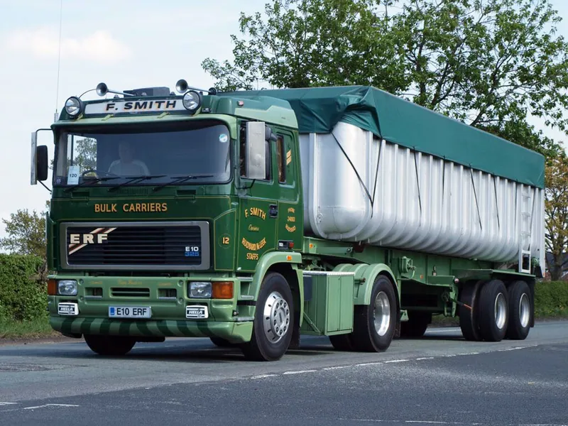 ERF E-Series рестайлинг 1990, седельный тягач, 1 поколение (01.1990 - 01.1999)