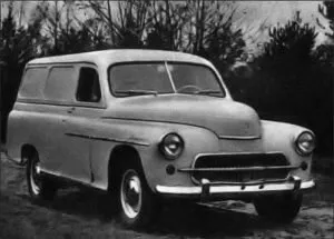 FSO Warszawa рестайлинг 1960, универсал, 1 поколение (01.1960 - 08.1964)