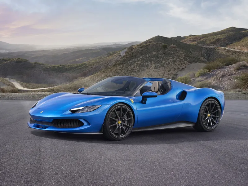 Ferrari 296 GTS 2022, открытый кузов, 1 поколение (04.2022 - 04.2025)