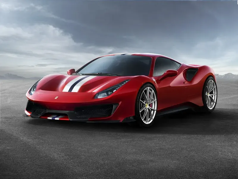 Ferrari 488 Pista 2018, купе, 1 поколение (03.2018 - 08.2019)