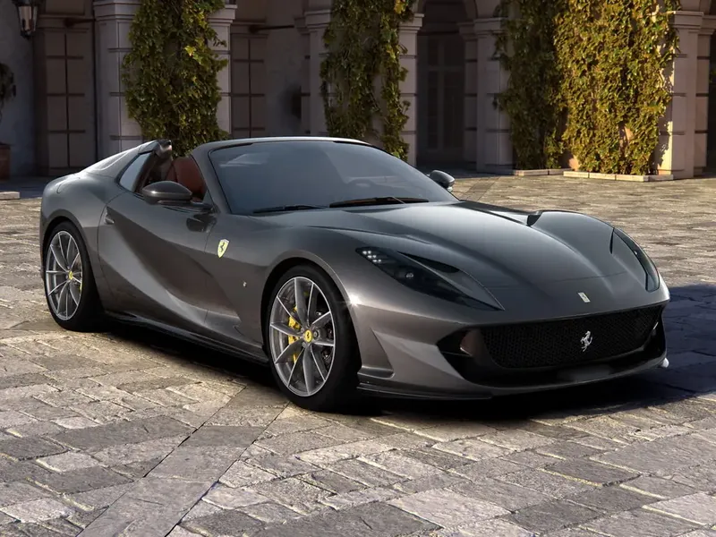 Ferrari 812 GTS 2019, открытый кузов, 1 поколение (09.2019 - 12.2022)