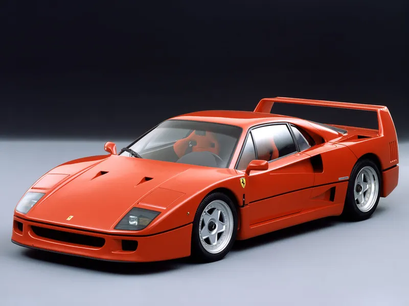 Ferrari F40 рестайлинг 1989, купе, 1 поколение (01.1989 - 01.1994)