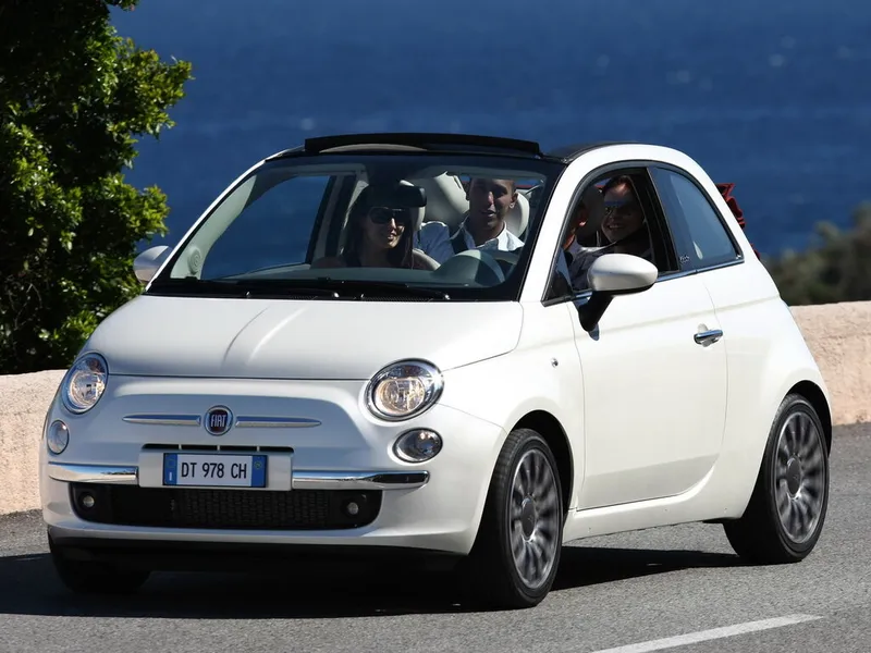 Fiat 500 2009, открытый кузов, 2 поколение, 312/FF (09.2009 - 07.2015)