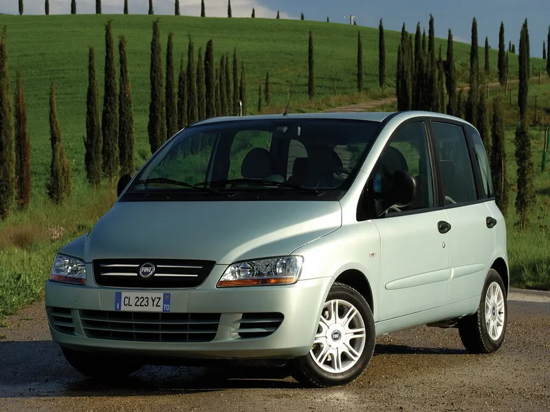 Fiat Multipla 2-й рестайлинг 2004, минивэн, 1 поколение, 186 (04.2004 - 09.2006)