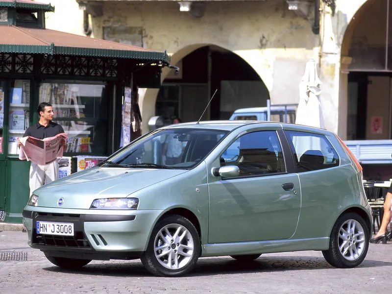 Fiat Punto 1999, хэтчбек 3 дв., 2 поколение, 188 (09.1999 - 08.2003)