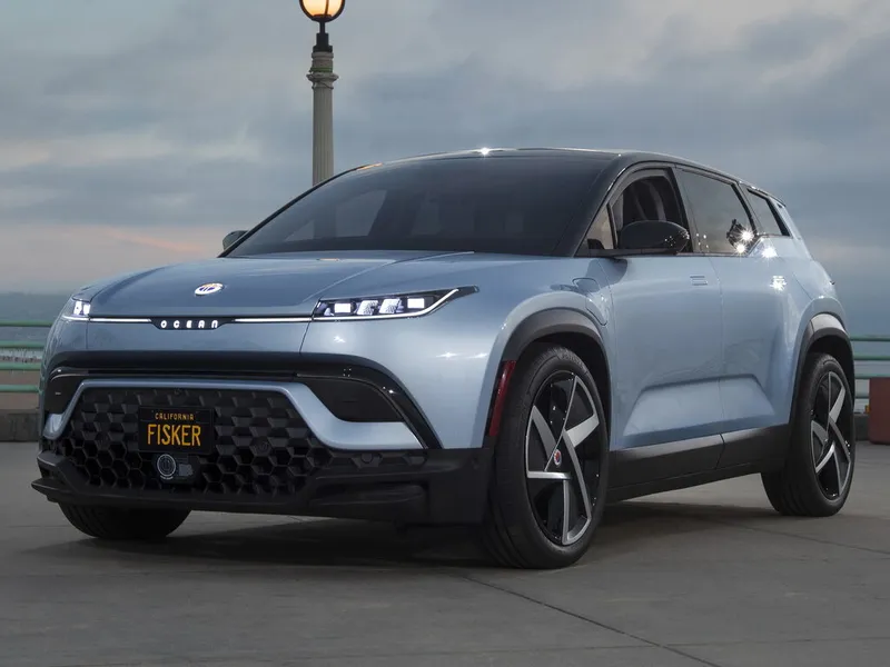 Fisker Ocean 2022, джип/suv 5 дв., 1 поколение (02.2022 - 03.2024)