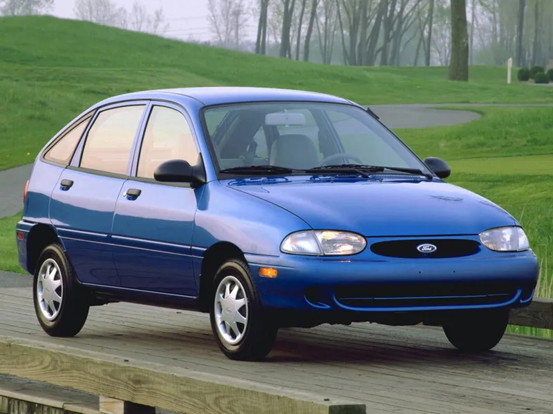 Ford Aspire рестайлинг 1996, хэтчбек 5 дв., 1 поколение (06.1996 - 11.1997)
