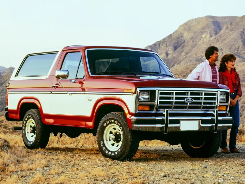 Ford Bronco рестайлинг 1981, джип/suv 3 дв., 3 поколение, U15 (10.1981 - 09.1986)