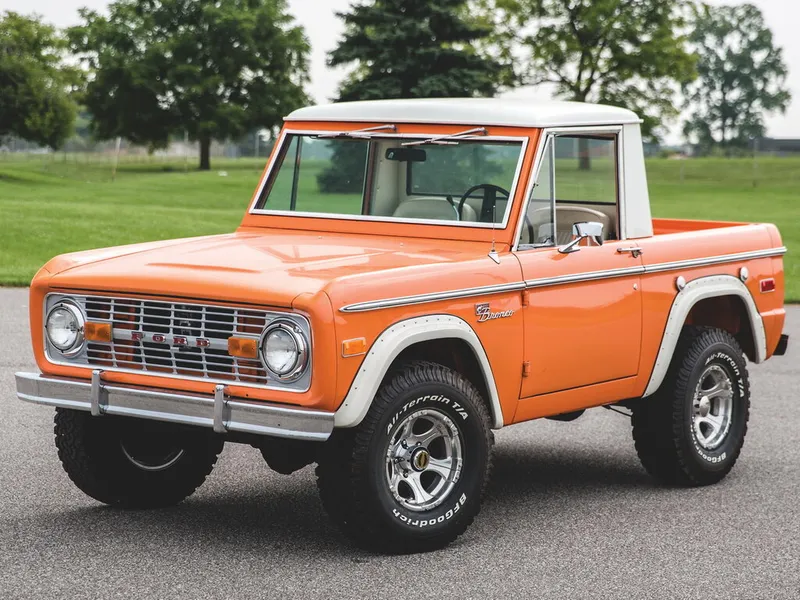 Ford Bronco 1965, пикап, 1 поколение, U14 (08.1965 - 09.1977)