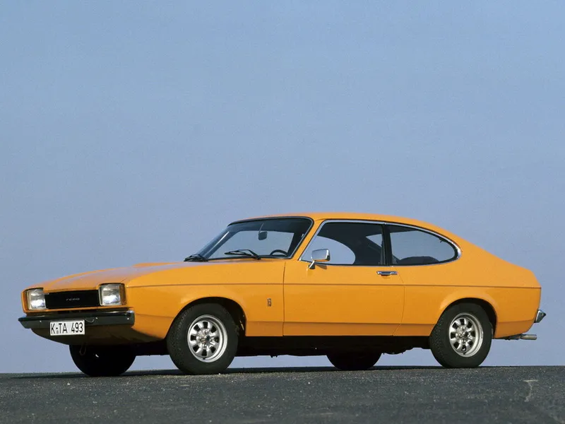 Ford Capri 1974, купе, 2 поколение, Mk II (02.1974 - 03.1978)