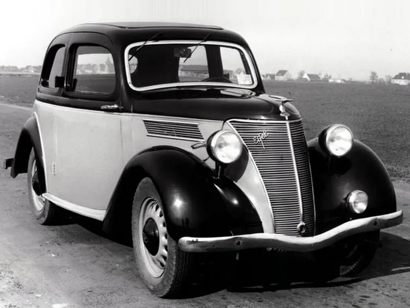 Ford Eifel рестайлинг 1936, купе, 1 поколение (10.1936 - 04.1939)