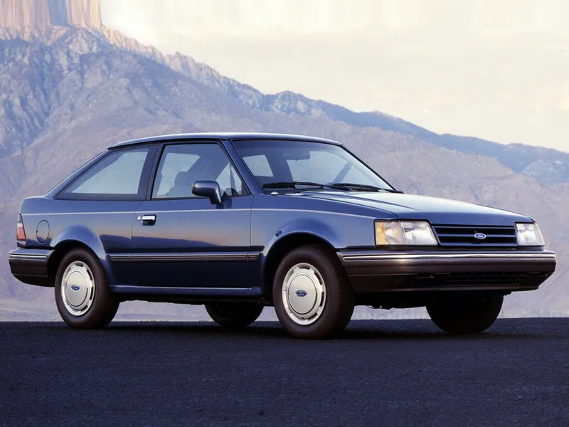 Ford Escort рестайлинг 1985, хэтчбек 3 дв., 1 поколение (06.1985 - 03.1990)