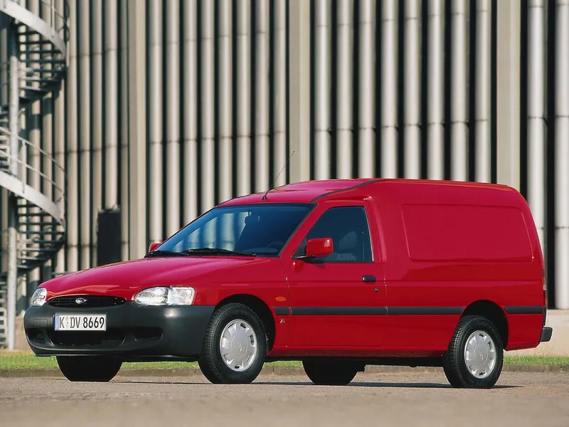 Ford Escort 2-й рестайлинг 1995, цельнометаллический фургон, 5 поколение (01.1995 - 09.2000)