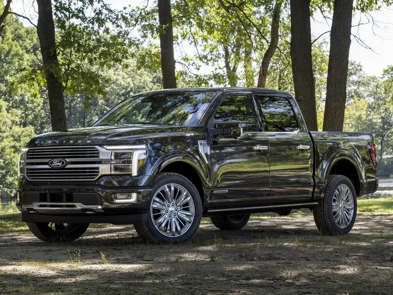 Ford F150 рестайлинг 2023, пикап, 9 поколение, P702 (09.2023 - н.в.)