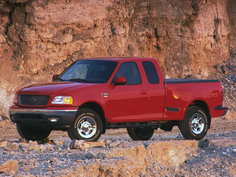 Ford F150 рестайлинг 1998, пикап, 5 поколение (09.1998 - 05.2003)