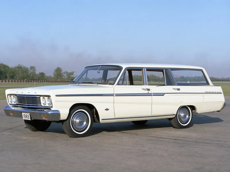 Ford Fairlane 3-й рестайлинг 1964, универсал, 4 поколение (09.1964 - 09.1965)
