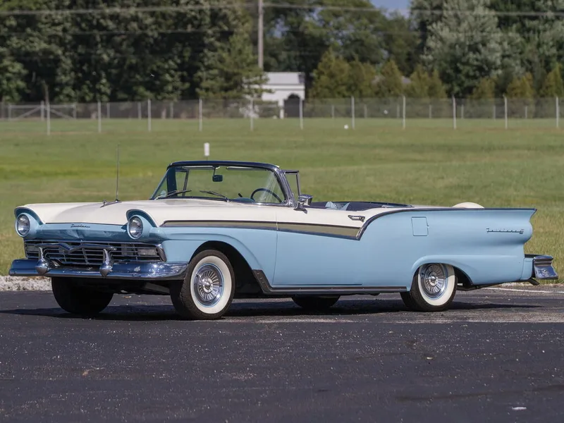 Ford Fairlane 1956, открытый кузов, 2 поколение (10.1956 - 11.1957)