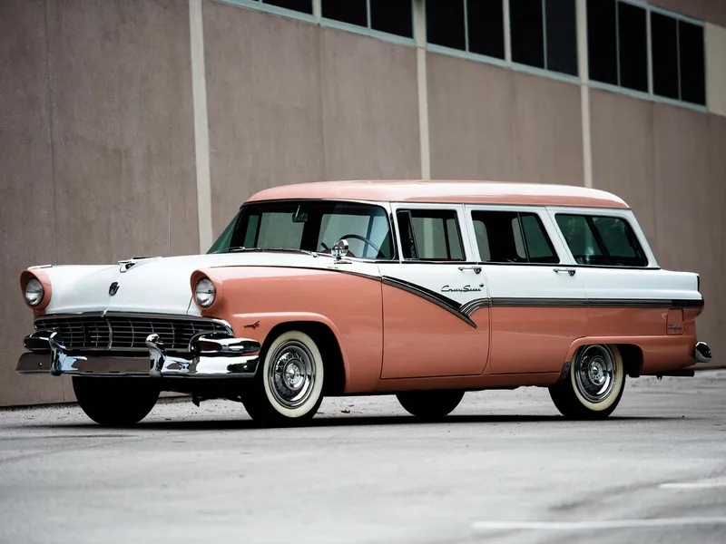Ford Fairlane рестайлинг 1955, универсал, 1 поколение (09.1955 - 10.1956)