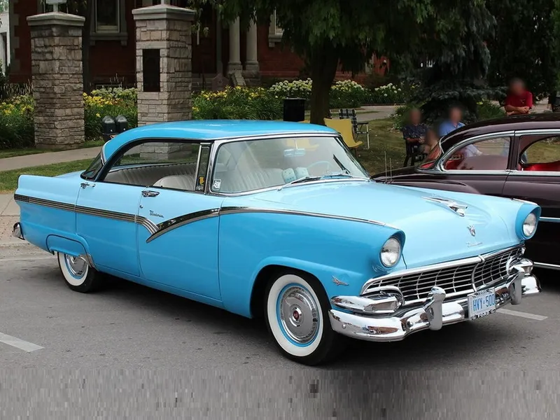 Ford Fairlane рестайлинг 1955, седан, 1 поколение (09.1955 - 10.1956)