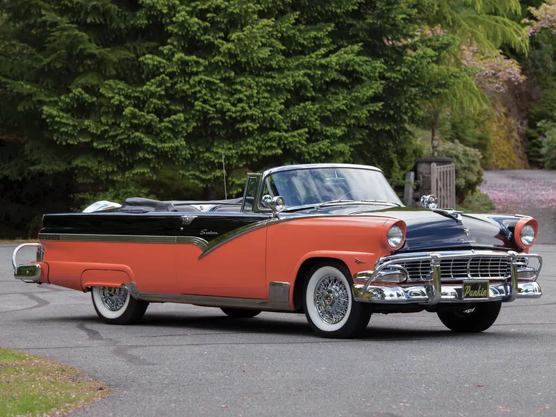 Ford Fairlane рестайлинг 1955, открытый кузов, 1 поколение (09.1955 - 10.1956)
