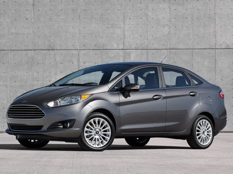 Ford Fiesta рестайлинг 2012, седан, 6 поколение (09.2012 - 08.2019)