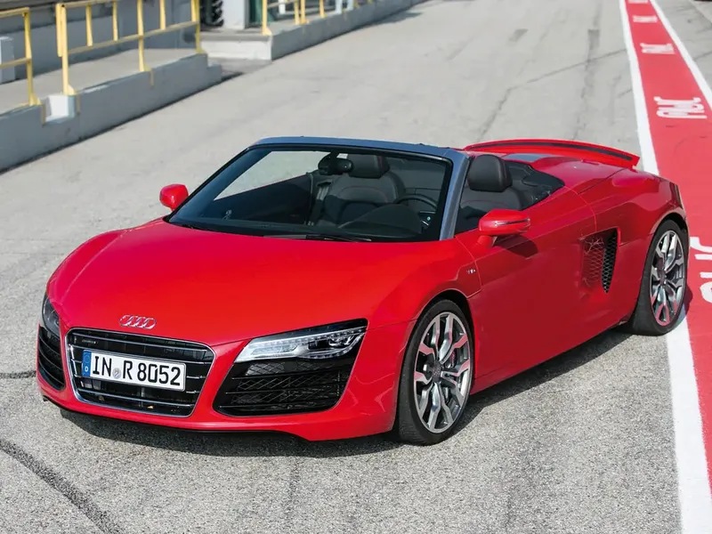 Audi R8 рестайлинг 2012, открытый кузов, 1 поколение, 42 (08.2012 - 01.2016)