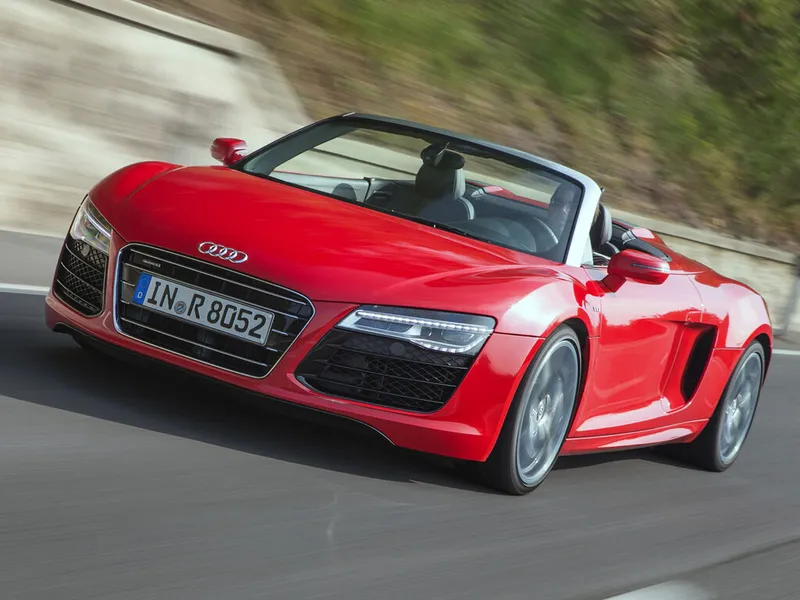 Audi R8 рестайлинг 2012, открытый кузов, 1 поколение, 42 (08.2012 - 08.2015)