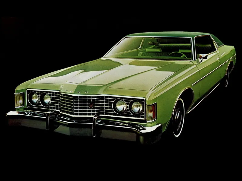 Ford Galaxie 4-й рестайлинг 1972, купе, 4 поколение (10.1972 - 09.1973)
