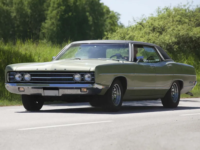 Ford Galaxie 1968, седан, 4 поколение (10.1968 - 09.1969)