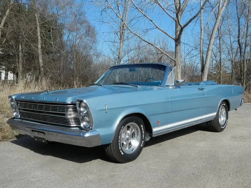 Ford Galaxie рестайлинг 1965, открытый кузов, 3 поколение (10.1965 - 09.1966)