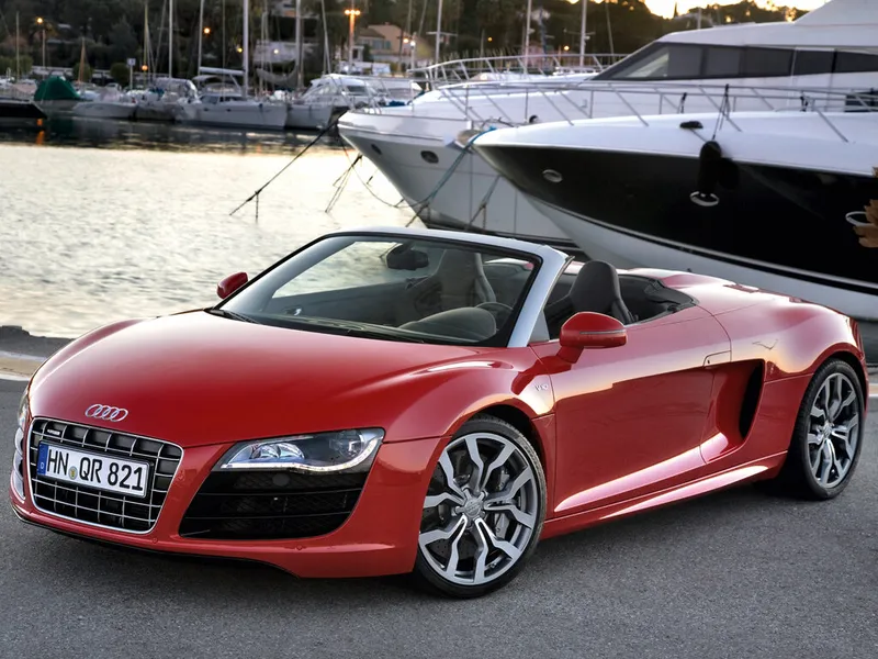 Audi R8 2009, открытый кузов, 1 поколение, 42 (09.2009 - 12.2012)