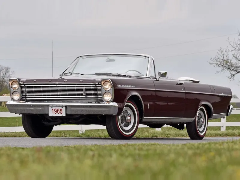 Ford Galaxie 1964, открытый кузов, 3 поколение (10.1964 - 09.1965)