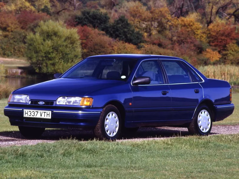Ford Granada рестайлинг 1990, седан, 3 поколение, Mark III (01.1990 - 03.1992)