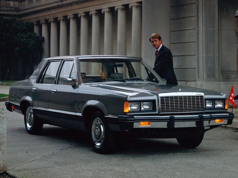 Ford Granada 1980, седан, 2 поколение (10.1980 - 10.1982)