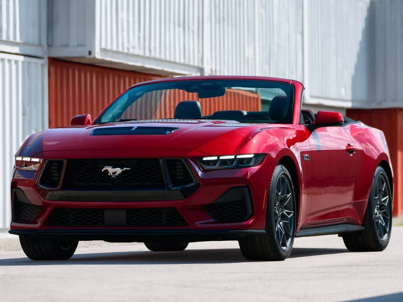Ford Mustang 2022, открытый кузов, 7 поколение, S650 (09.2022 - н.в.)