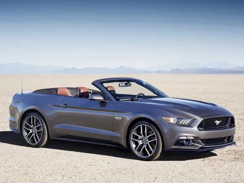 Ford Mustang 2013, открытый кузов, 6 поколение, S550 (12.2013 - 07.2017)