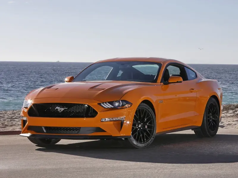 Ford Mustang рестайлинг 2017, купе, 6 поколение, S550 (01.2017 - 06.2023)