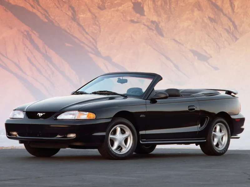 Ford Mustang 1993, открытый кузов, 4 поколение, SN-95 (10.1993 - 11.1998)