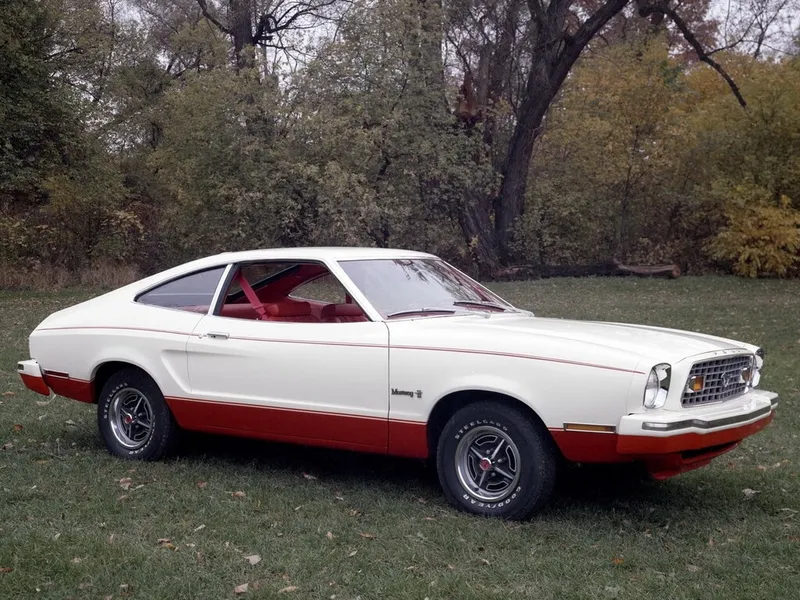 Ford Mustang 1973, хэтчбек 3 дв., 2 поколение (10.1973 - 10.1978)