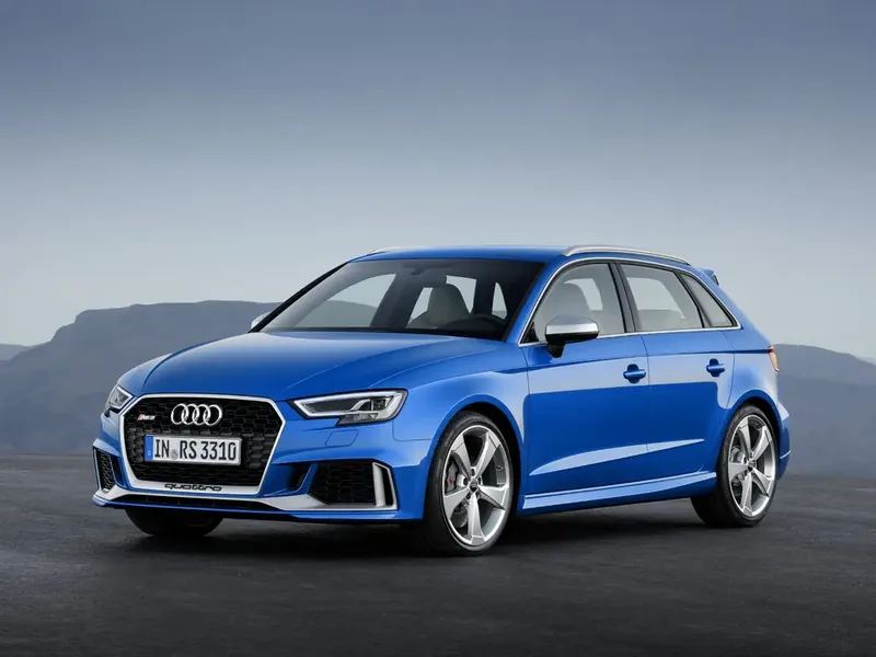 Audi RS3 рестайлинг 2017, хэтчбек 5 дв., 3 поколение, 8V (08.2017 - 06.2018)