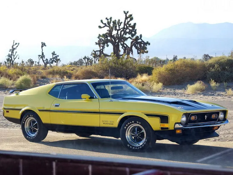 Ford Mustang 3-й рестайлинг 1970, купе, 1 поколение (09.1970 - 09.1973)