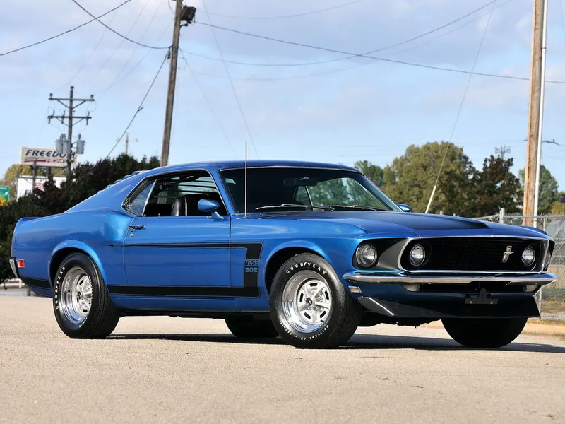 Ford Mustang 2-й рестайлинг 1968, купе, 1 поколение (08.1968 - 09.1970)
