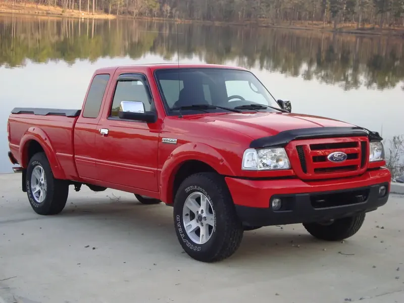 Ford Ranger 2006, пикап, 2 поколение (06.2006 - 05.2009)