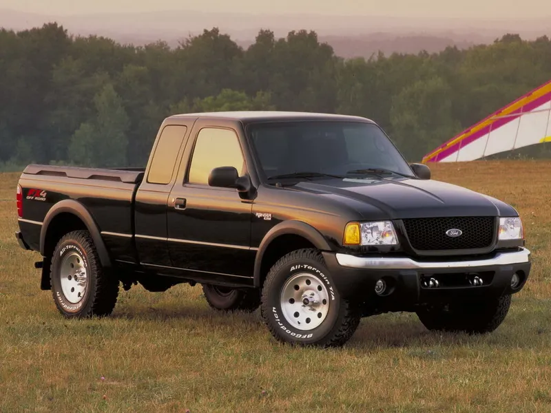 Ford Ranger рестайлинг 2000, пикап, 3 поколение (12.2000 - 05.2003)